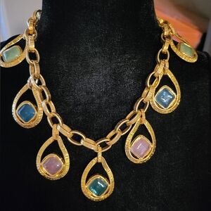 Chanel Tear Drop Necklace